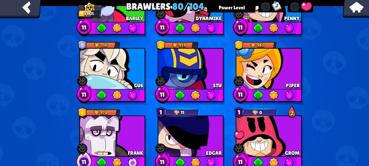 CONTA SUPERCELL(BRAWL/CLASH,ROYALE E CLANS))