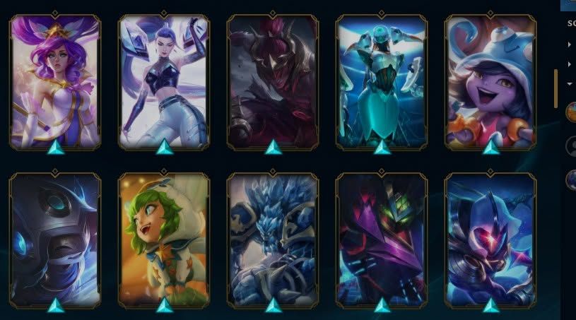 LoL CONTA LV. 341 | 110 SKINS | TODOS OS CAMPEÕES | CONTA ANTIGA 2015/16