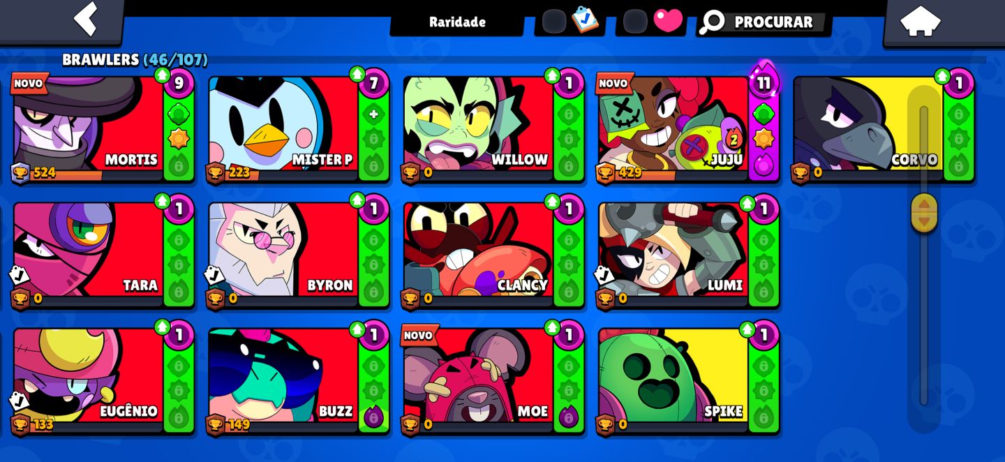 CONTA DE BRAWL STAR MUITO BOA