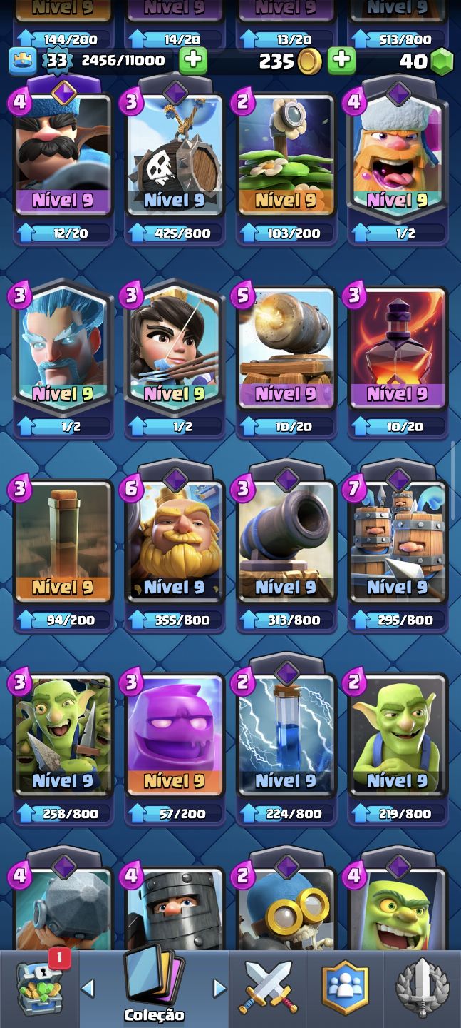Conta Clash Royale conta rara
