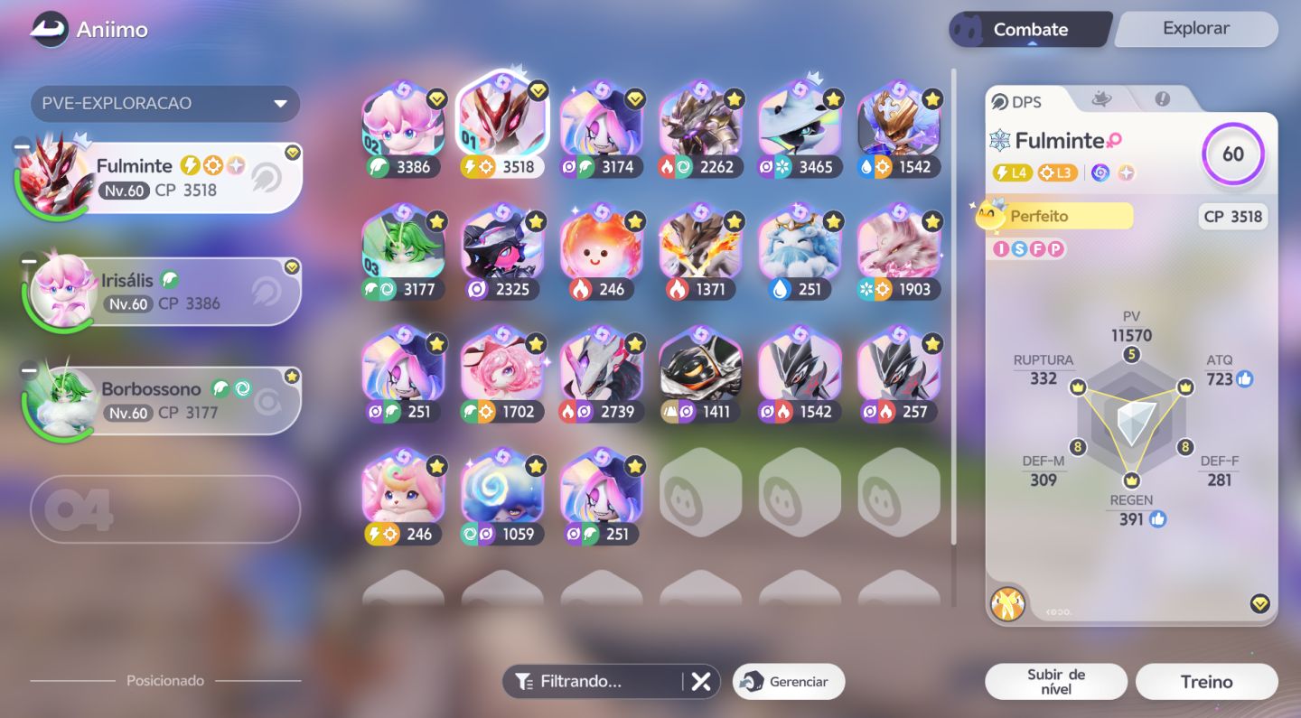 Annimo conta end game super rara