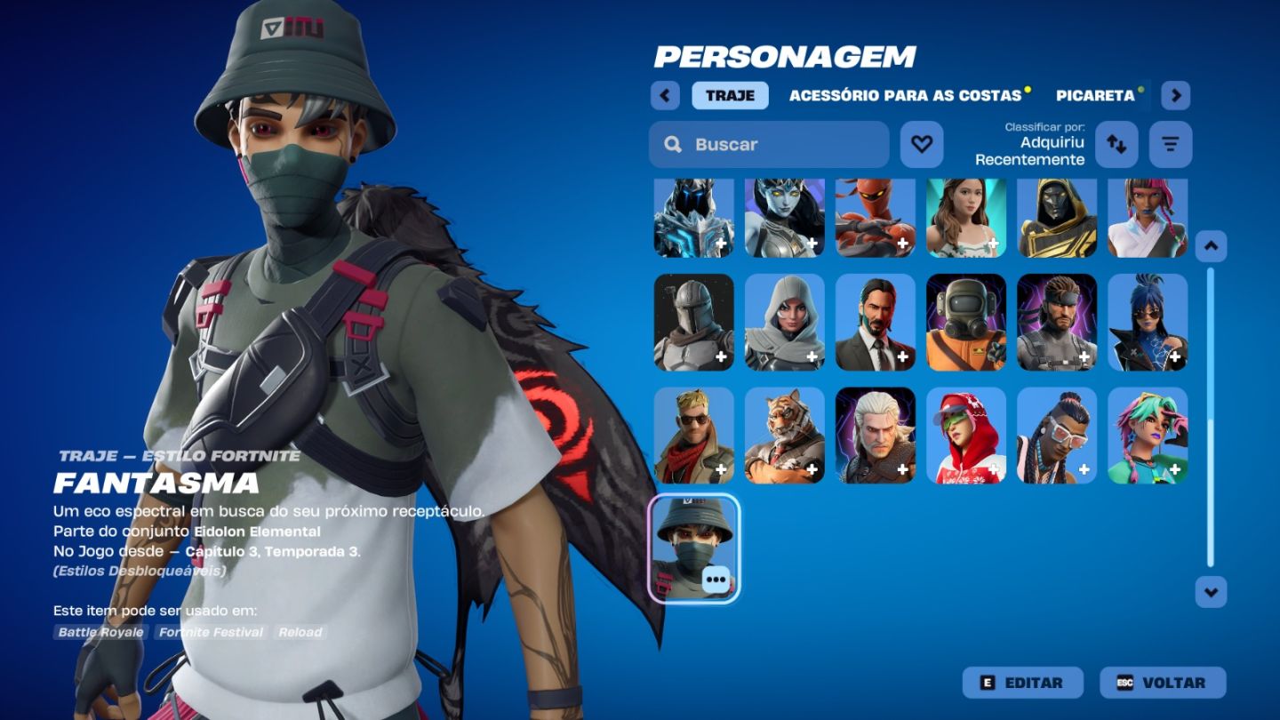 CONTA DE FORTNITE COM 41 SKINS | John Wick | PROMOÇÃO!
