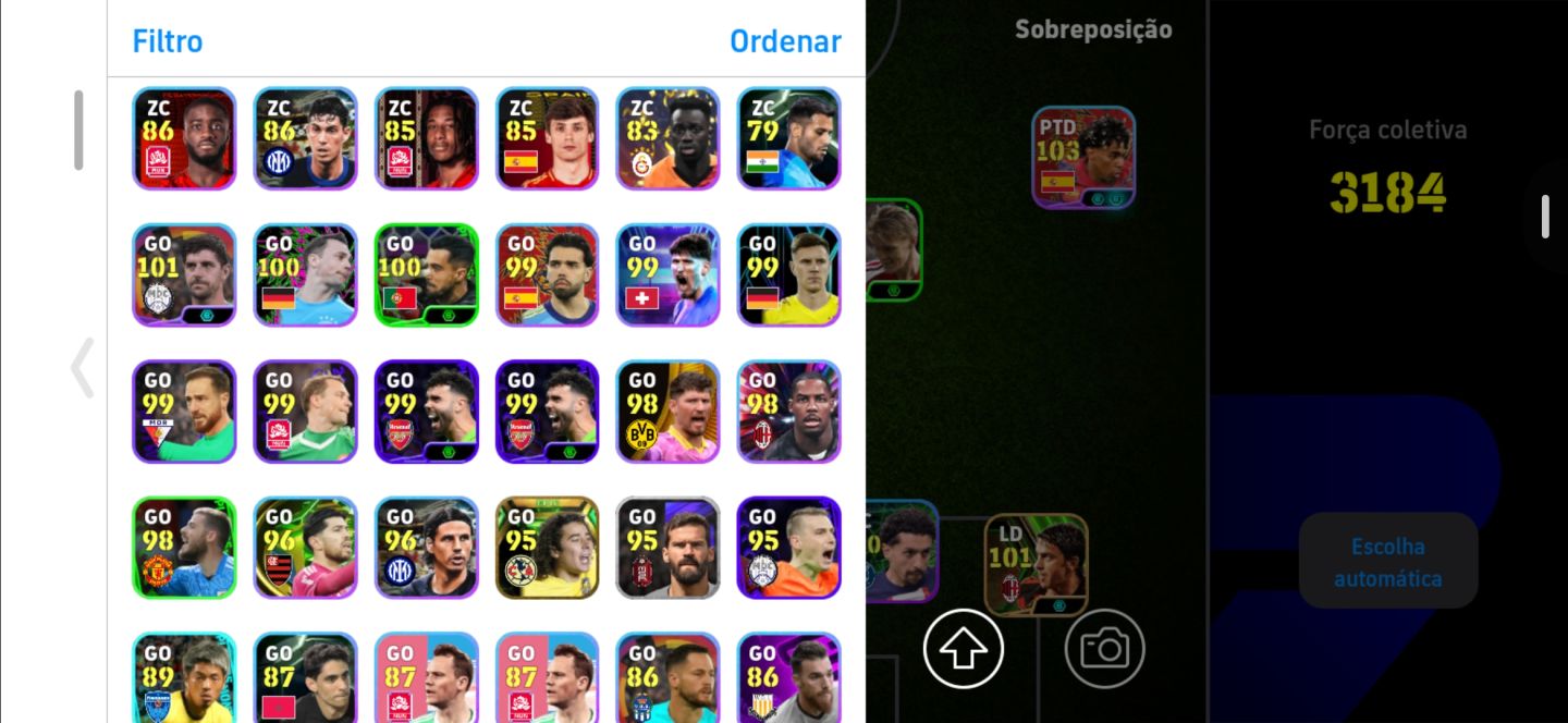 Conta efootball disponível