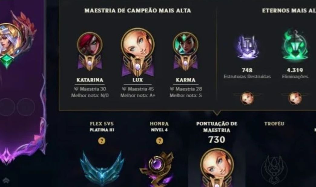 (DESAPEGO) Conta de League Of Legends com Muitas Skins!