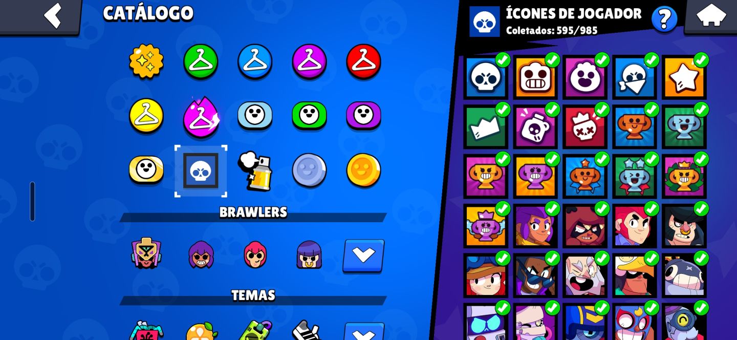 Conta de brawl stars! Com muitas skins e recurso!!