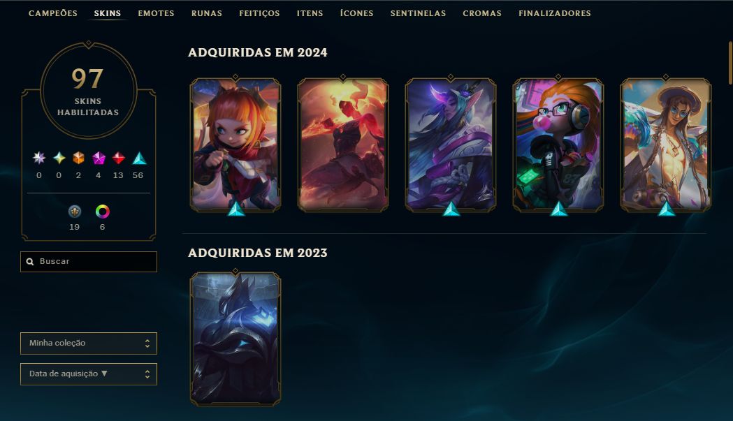 CONTA RIOT VALORANT + LOL COM SKINS EXCLUSIVAS