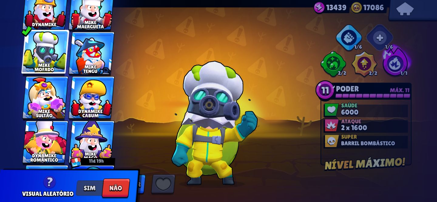 Conta Brawl Star FullGemada!!!