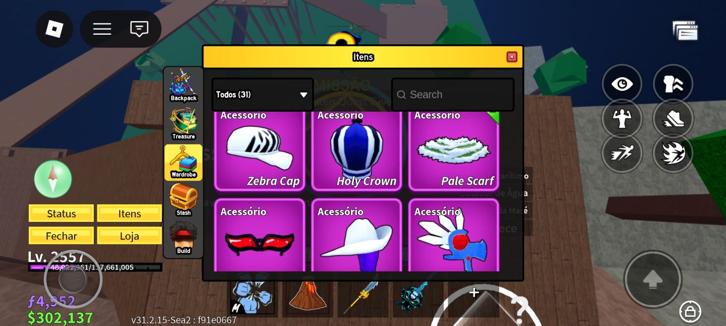 Conta Blox Fruits Lv. 2557 | Venom + Phoenix + Skull Guitar