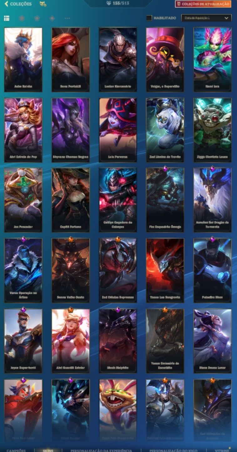 Conta ex monarca wild rift