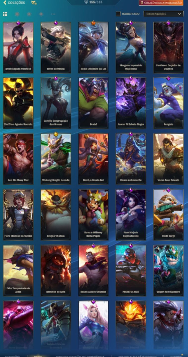 Conta ex monarca wild rift