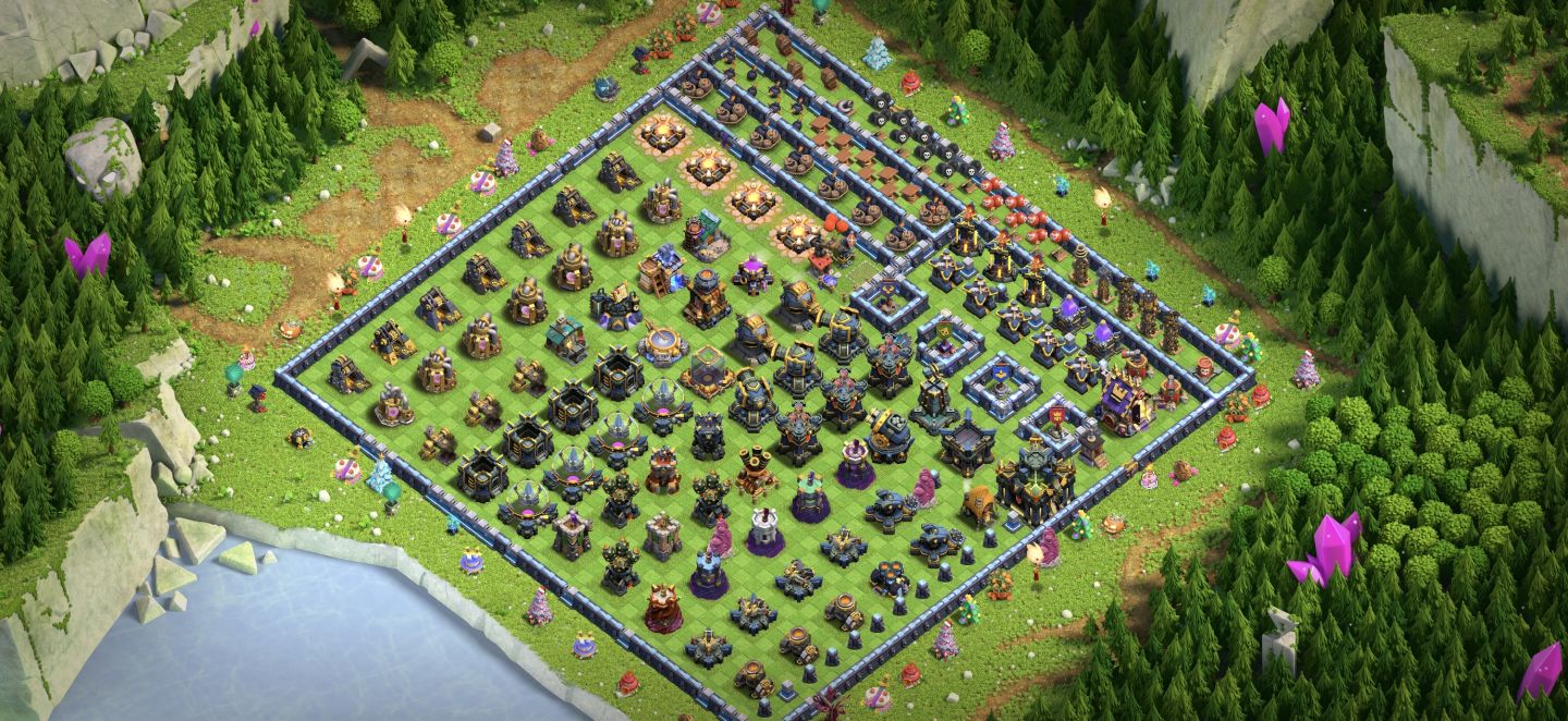 Conta de clash of clã CV 17 Clash R 11k troféu BRAWL STARS+ hay day