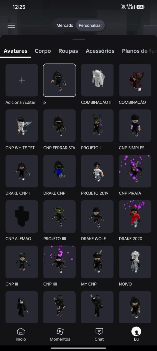 Conta de 2020 + Lvl Max no Mm2 com Elite e Rádio Adquiridos, Skins estilo CNP