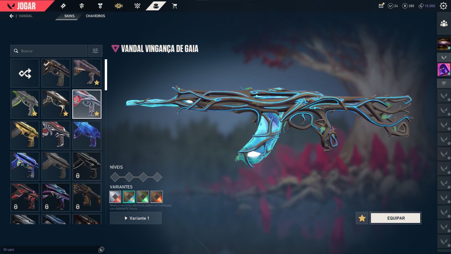 CONTA COM PACOTE CHAMPIONS 2022 E MUITAS SKINS / PRECO NEGOCIAVEL