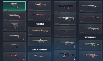 Conta Valorant a venda com varias skins- lvl 371