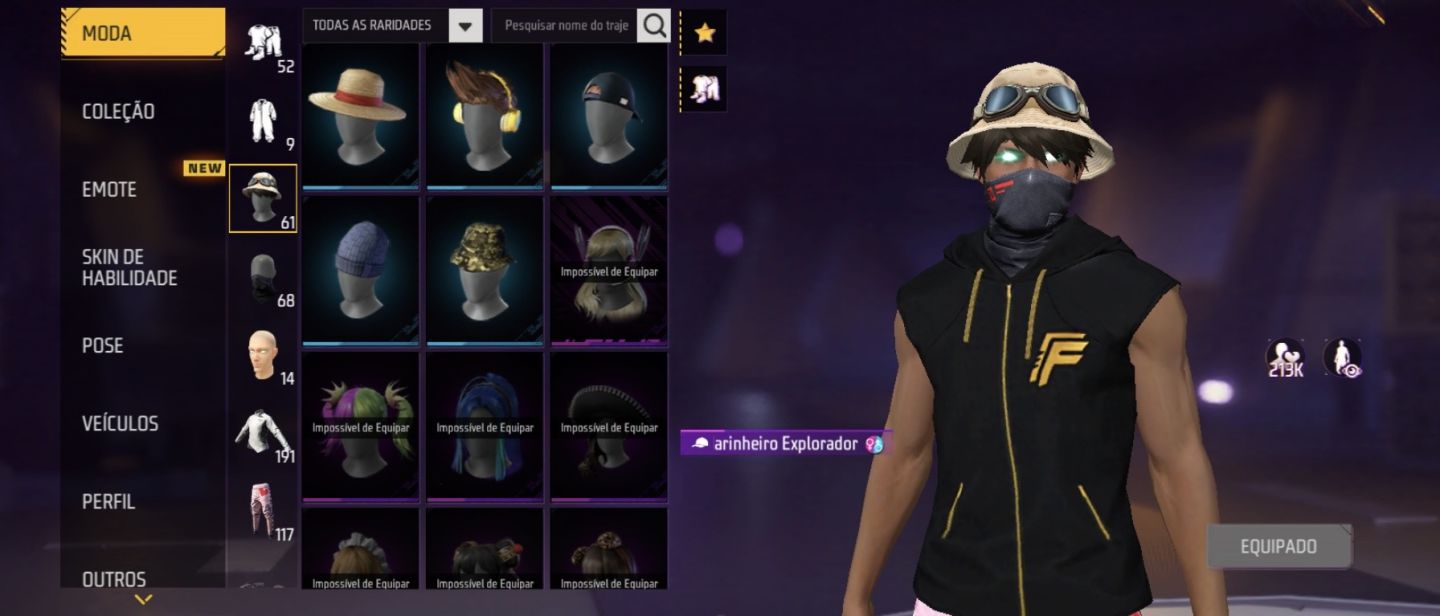 CONTA FREE FIRE | PASSES ANTIGOS | RARA | ACESSO VIA VK