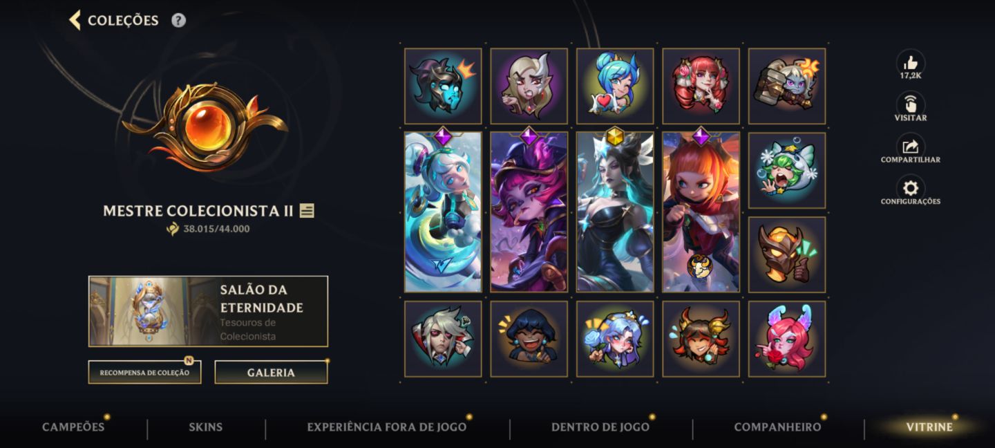 Conta lol (wild Rift) Full Challenger