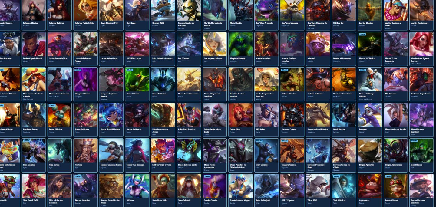 LEAGUE OF LEGENDS 255 SKINS NIVEL 386 UNRANKED FULL CHAMP
