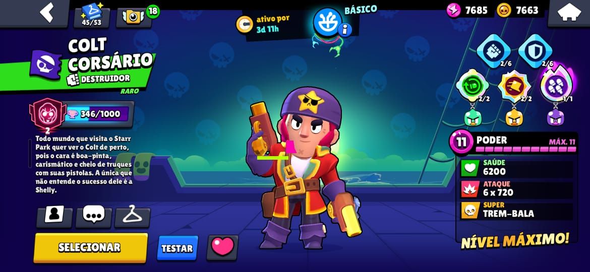 CONTA BRAWL STARS | 84.000 TROFÉUS | COLEÇÃO ABSURDA. 105 | 105 Brawlers