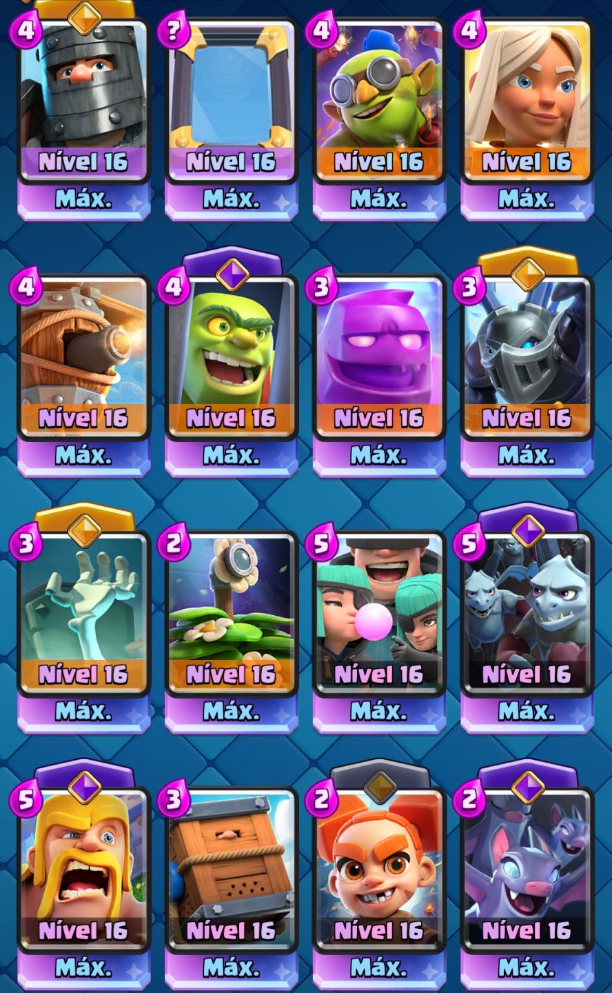 [CONTA CLASH ROYALE 8 ANOS NÍVEL VETERANA]