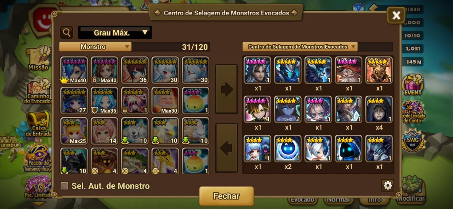 Promoção Summoners War NOBARA com Skin !