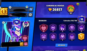 Conta 2019 BRAWL STARS! Bastante upada