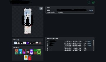 CONTA DE MINECRAFT FULL ACESSO COM NICK CLEAN (VIPS & AFINS)