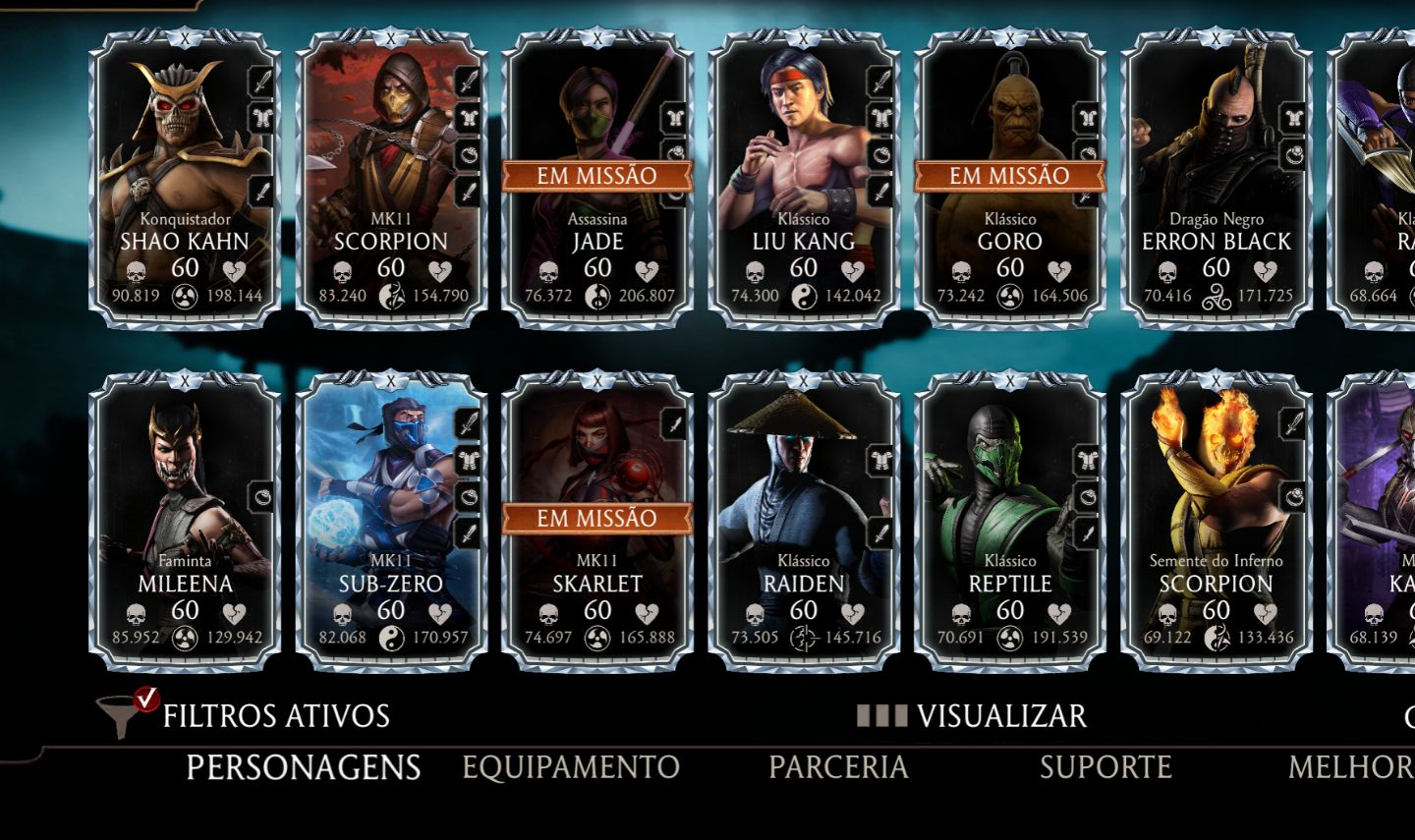 Mortal Kombat Mobile Conta Pro (IOS)