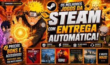CONTAS STEAM OFFLINE | JOGOS ORIGINAIS | ENTREGA AUTOMÁTICA | MENORES PREÇOS
