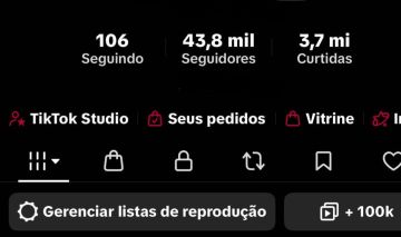 CONTA TIKTOK 43K SEGUIDORES