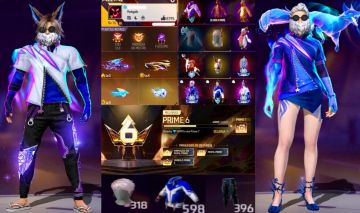 CONTA DE FREE FIRE GEMADA VETERANA QUASE 600 PEITAS UNISSEX RARA FULL ACESSO