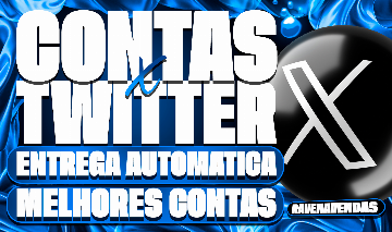 CONTAS TWITTER/X ANTIGAS E NOVAS | MELHOR QUALIDADE