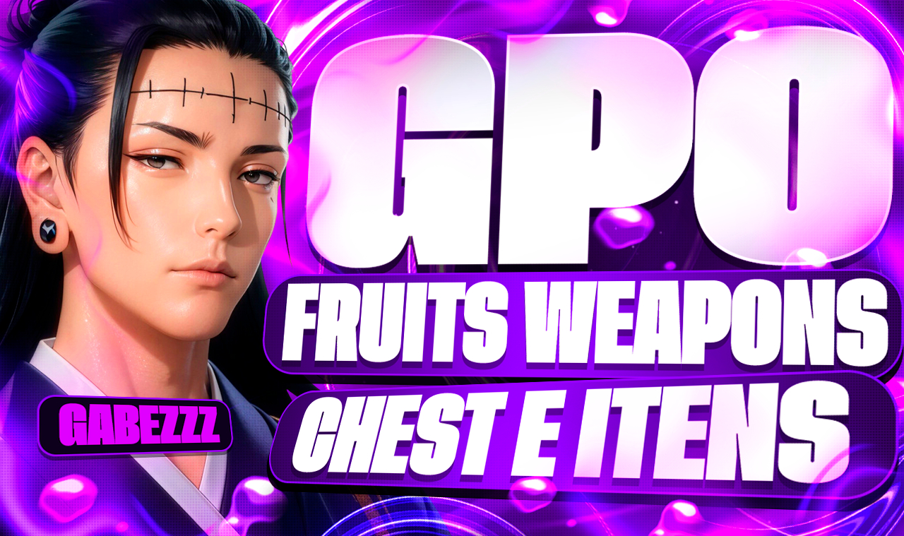(Grand Piece Online) GPO - Fruits / Weapons E Itens / ASE e Baú Mítico Em Promo