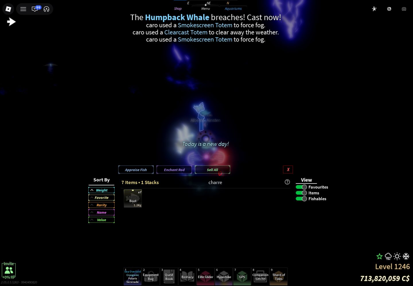 -- CONTA FISCH LVL 1200 / Polaris Serenade / Tryhard Max / 720M COINS--