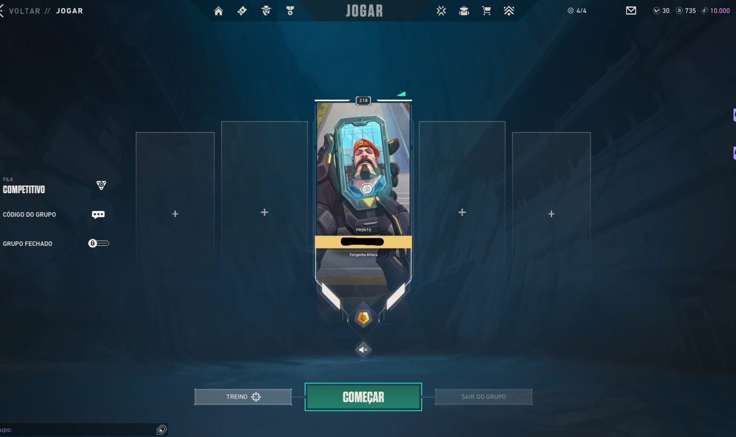 Conta Ouro Valorant