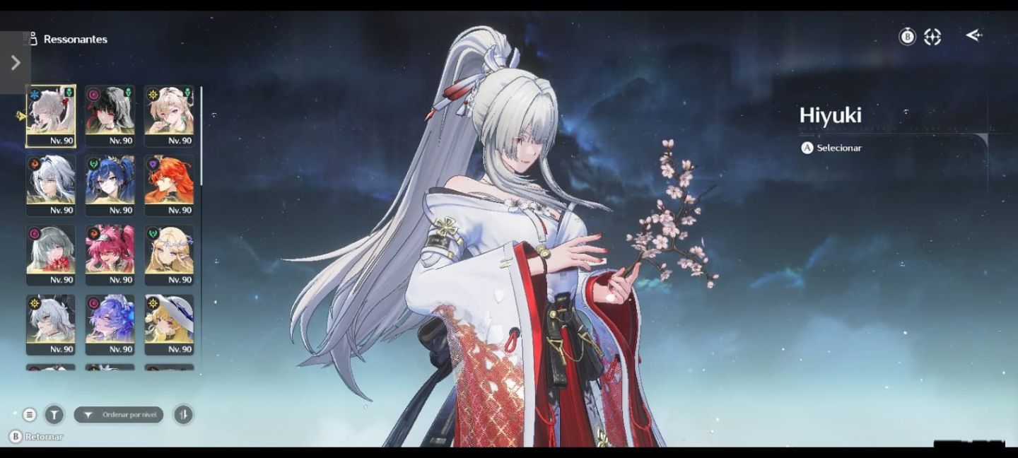 CONTA PERFEITA WUTHERING WAVES 24 PERSONAGENS T5 E 16 ARMAS 5 ESTRELAS