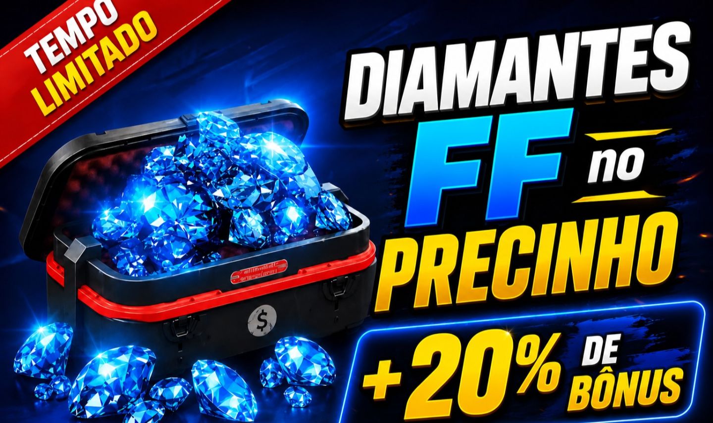 Diamantes - Free Fire | Promoção