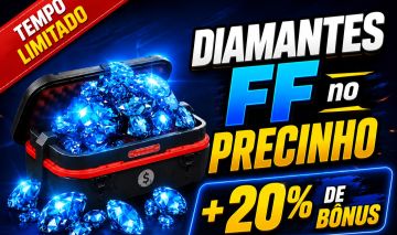 Diamantes - Free Fire | Promoção