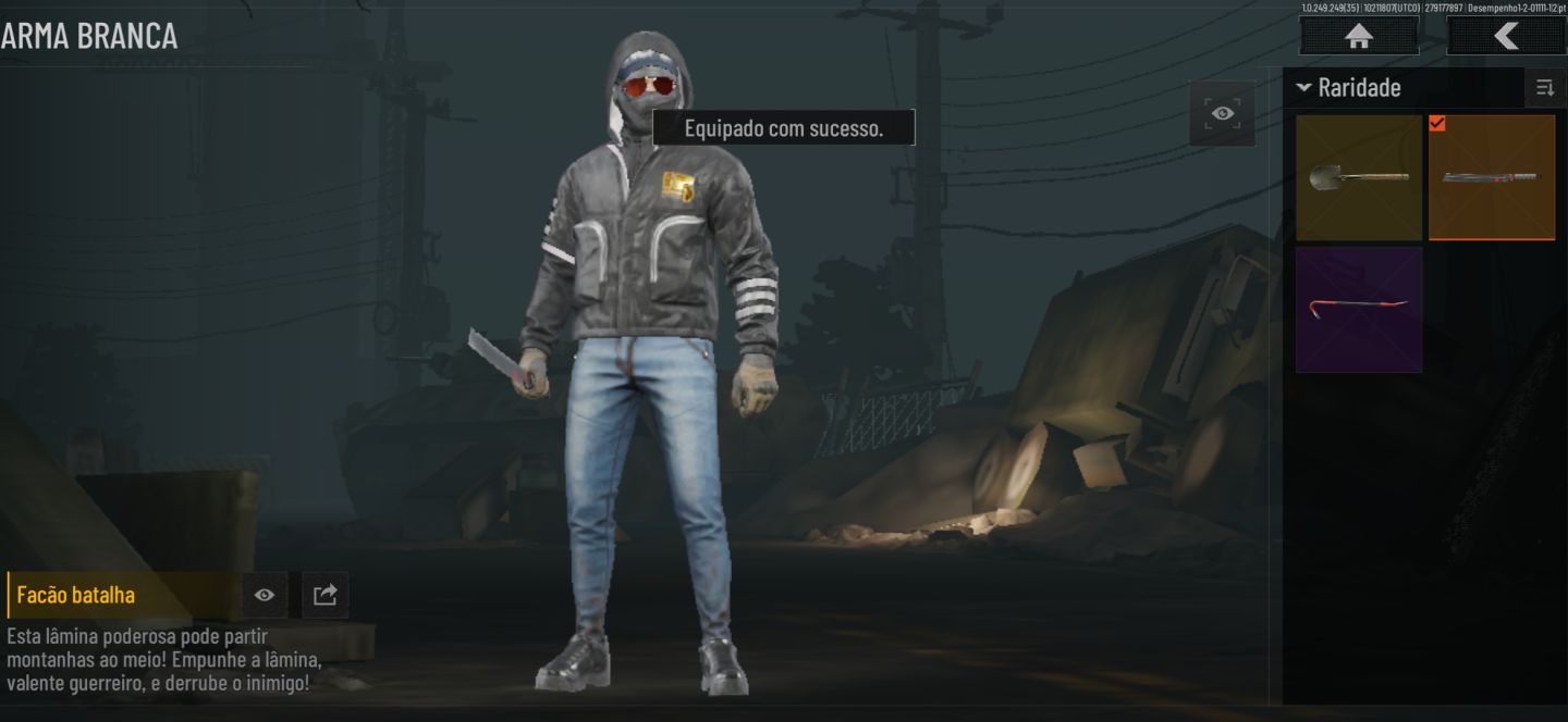 Conta Arena breakout mobile | Android/IOS