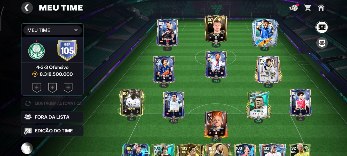 Conta FC mobile antiga