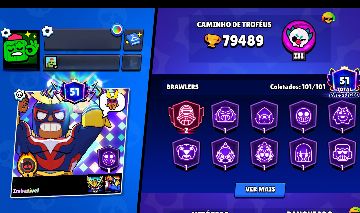 MINHA CONTA BRAWL STARS ANTIGA