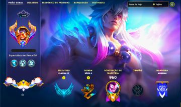 SKIN SETT FLORESCER ESPIRITUAL + [CONTA COM 300 SKINS HABILITADAS] + TROCA NICK
