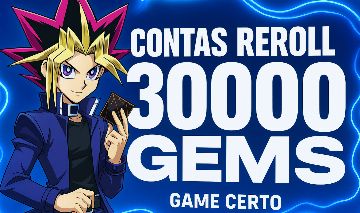 COMPRO CHEGO Yu-Gi-Oh! Duel Links 30000 GEMAS