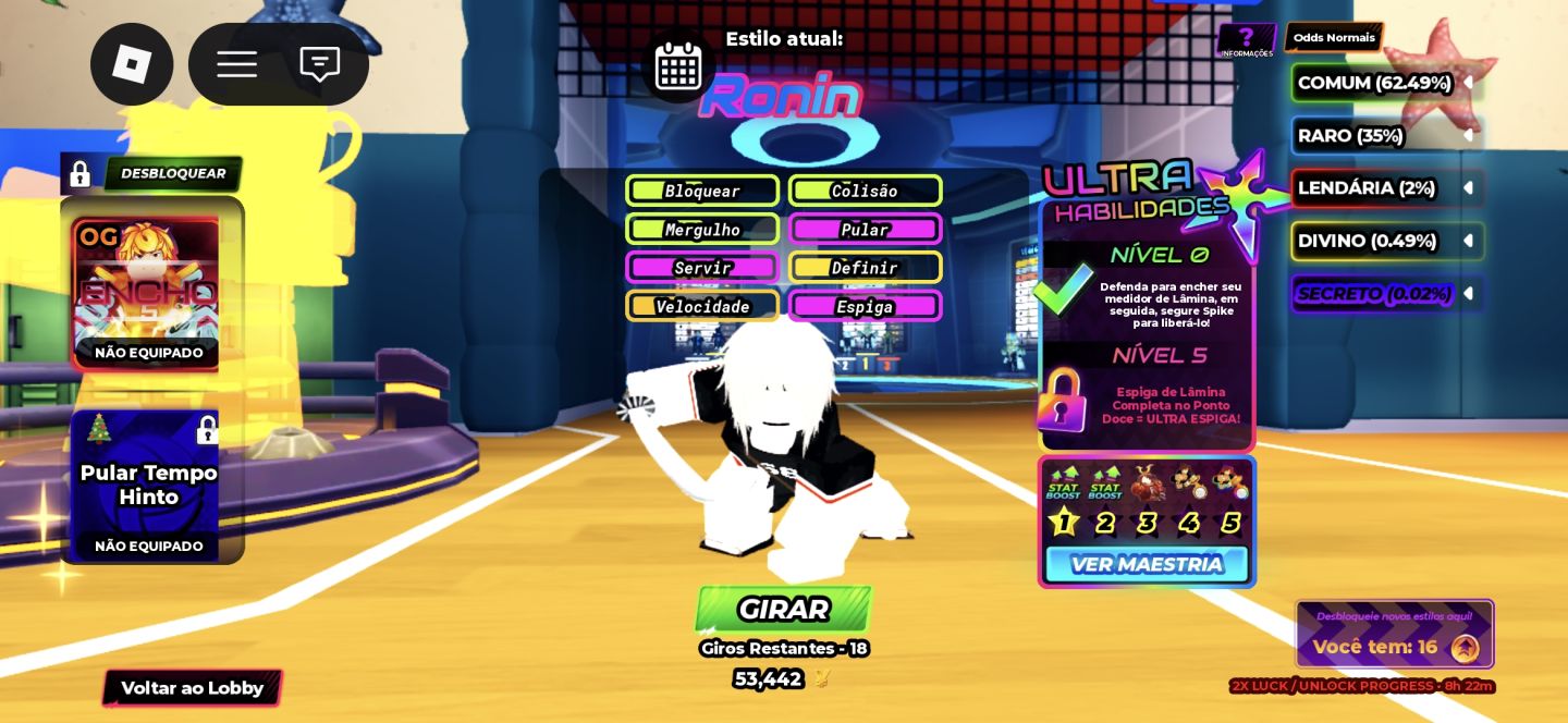 Conta de roblox 2019, com diversas gamepass em jogos, skins e acessórios no inv