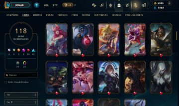 CONTA LOL | 119 SKINS | NV 242 | UNRANKED | FULL ACESSO + CONTA COM 5383 RP!!!