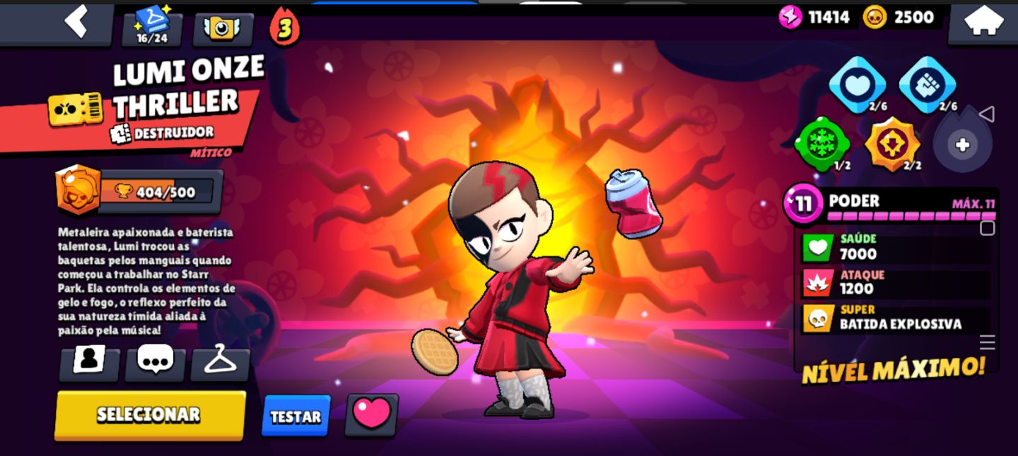PROMOÇÃO CONTA BRAWL STARS | 67 BRAWLERS | 11.8K TROFÉUS | 7 P11