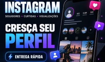 KIT DE ENGAJAMENTO INSTAGRAM: SEGUIDOR, CURTIDAS E VIEWS ENTR. RÁPIDA