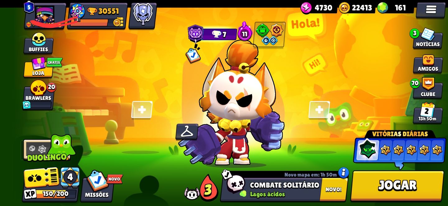 RARÍSSIMA CONTA OG BRAWL STARS DESDE 2019! 30K TROFÉUS, 89/107 BRAWLERS