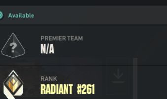 CONTA VALORANT RADIANTE PARA SMURFAR/WINTRADAR