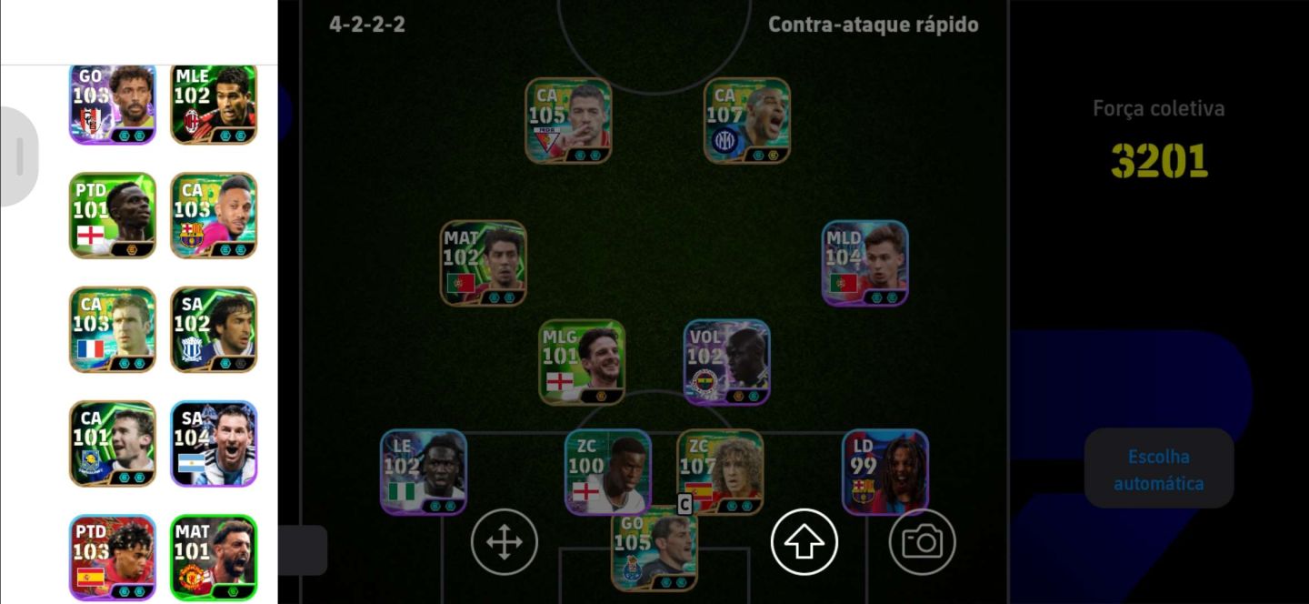CONTA DE eFOOTBALL À VENDA! FORCA 3201