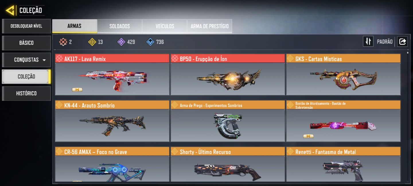 Conta cod mobile pra rápido